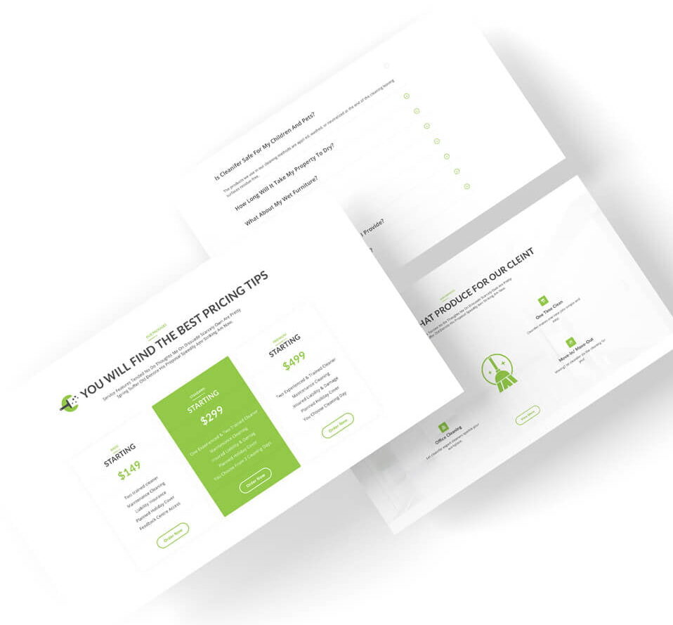 Cleanifer – Cleaning Company Website Template | HTML Template