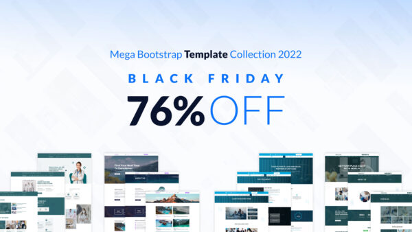 Mega Bootstrap Template Collection 2022 | DesignToCodes