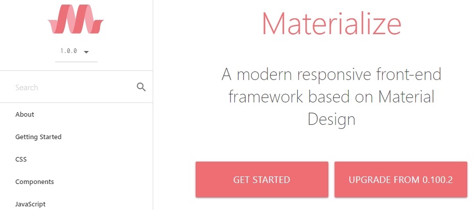 Materialize CSS Framework