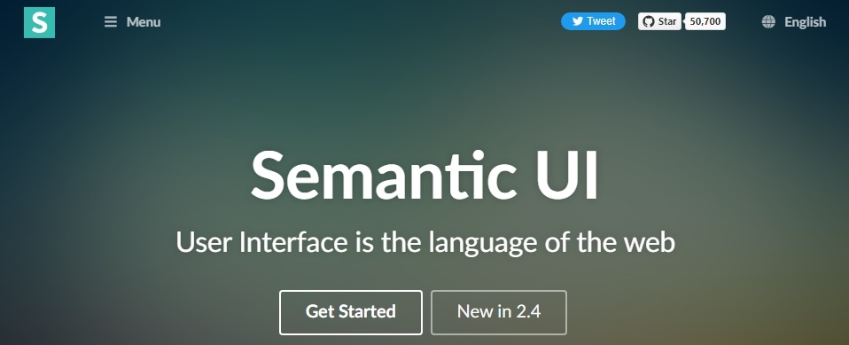 Semantic UI CSS Framework